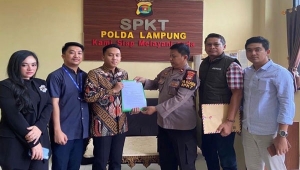 Komika Aulia Rakhman dilaporkan ke Polda Lampung