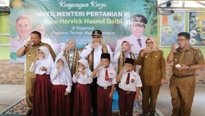 Kunjungan kerja Wakil Menteri Pertanian Harvick Hasnul Qolbi ke Lampung Selatan