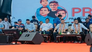 Relawan Prabu gelar konser di Lampung