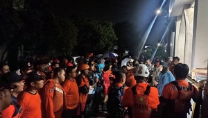 Bocah hanyut di Bandar Lampung