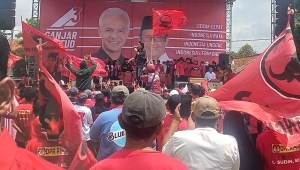 Kampanye akbar PDIP di Lampung