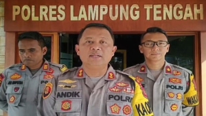 Kapolres Lampung Tengah AKBP Andik Purnomo Sigit