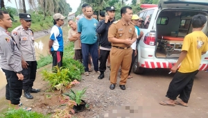 Penemuan mayat di irigasi Lampung Timur