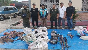 Polhut tangkap pemburu liar di Way Kambas Lampung