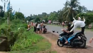 Pencuri motor ditangkap warga di Lampung Timur