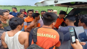 Tim SAR Gabungan evakuasi jasad remaja yang tenggelam di Lampung