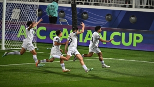Timnas Indonesia merayakan gol ke gawang Vietnam pada matchday kedua Grup D Piala Asia 2023
