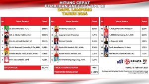 Hasil Quick Count DPD RI Dapil Lampung