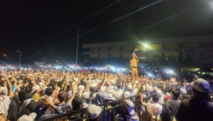 Hijau Daun Meriahkan GembiraRia 2Xperience Prabowo-Gibran di Lampung Utara