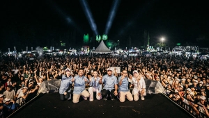 Konser Gebyar Indonesia Maju Prabowo-Gibran di Kota Metro