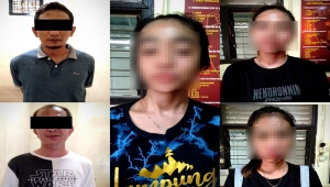 Pesta narkoba di Lampung Tengah