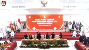 Rapat Pleno Penetapan Hasil Pemilu 2024 Tingkat Nasional