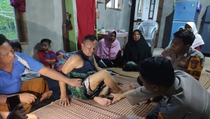 Warga Tanggamus Digigit Buaya