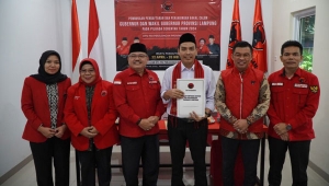 Riswan Mura daftar bakal Cagub Lampung lewat PDIP