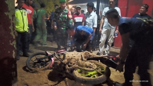 Motor Penonton Terbakar Saat Tri Suaka Manggung di Lampung Timur