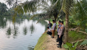 Pria tenggelam di kolam
