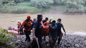 Pelajar SMP di Lampung Timur Hanyut di Sungai Way Sekampung