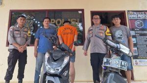 Pencuri motor di tempat hajatan Lampung Timur ditangkap polisi