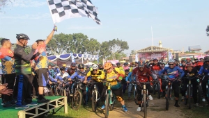 Fun Bike Hari Bhayangkara ke-78 di Lampung Timur