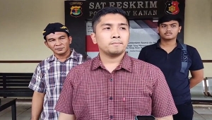 Kasat Reskrim Polres Way Kanan AKP Mangara Panjaitan