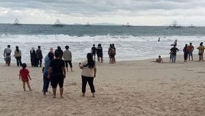 2 Pengunjung Pantai Rio By The Beach Lampung Selatan Tenggelam