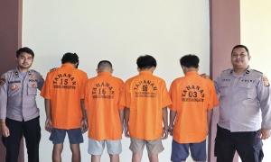 Polisi gulung kawanan begal di Pringsewu