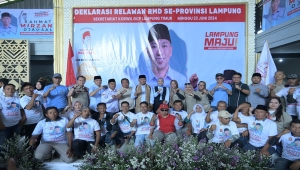 Relawan Rahmat Mirzani Djausal