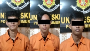 Tiga pelaku pengeroyokan terhadap kuli bangunan serahkan diri ke polisi