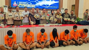 30 Kg Sabu di Tol Lampung