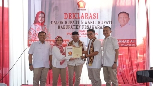 Gerindra Usung Nanda Indira-Antonius di Pilkada Pesawaran 2024