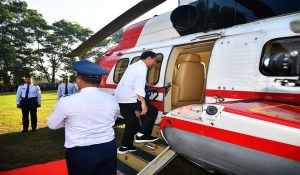 Presiden Jokowi Kunjungi Lampung