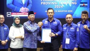 Demokrat Beri Rekomendasi Rahmat Mirzani Djausal-Jihan Nurlela di Pilgub Lampung 2024
