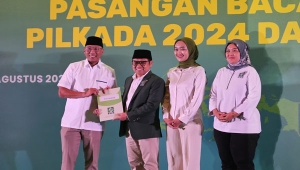 PKB Resmi Usung Mirza-Jihan di Pilgub Lampung 2024