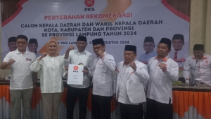 PKS Usung Rahmat Mirzani Djausal-Jihan Nurlela di Pilgub Lampung 2024