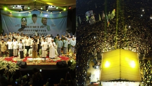 Pringsewu Bersholawat bersama Gus Miftah dan Rahmat Mirzani Djausal