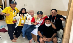 Atlet Muaythai Lampung cedera di PON 2024