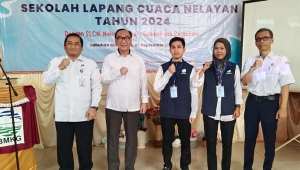 BMKG Sosialisasi Sekolah Lapang Cuaca Nelayan di Lampung Timur