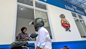 Layanan SIM Drive Thru di Bandar Lampung