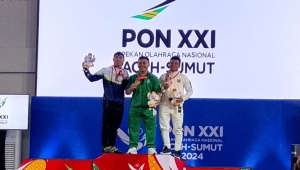 Lifter Lampung Harjianto Raih Perunggu PON 2024