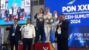 Lifter Lampung Sri Hartati Sabet Emas PON XXI Aceh-Sumut 2024