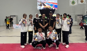 Tim Hapkido Lampung di PON XXI 2024