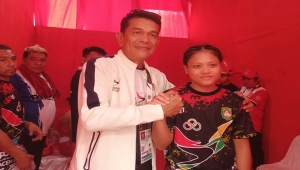 Petinju Putri Lampung Nabila Maharani Raih Perunggu PON XXI 2024