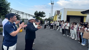 Pj Gubernur Lampung Samsudin sambut kepulangan Kontingen Lampung PON XXI 2024