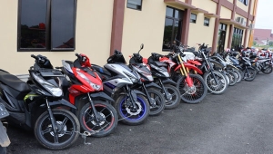 Polisi ringkus komplotan curanmor di Pringsewu dan sita 21 motor