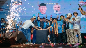 Rahmat Mirzani Djausal dan Eva Dwiana Saling Dukung di Pilkada 2024