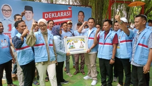 Relawan Heri Kusno NJA Deklarasi Dukung Ela-Azwar