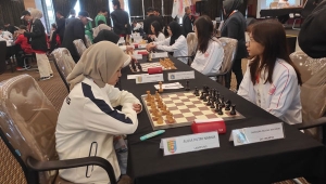 Tim Catur Putri Lampung di PON XXI 2024