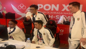 Tim E-Sport Lampung di PON XXI Aceh-Sumut 2024