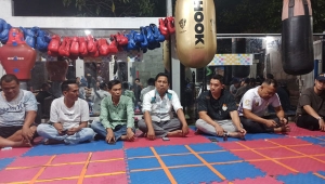 Tim Tinju Lampung Doa Bersama Jelang Berangkat PON XXI Aceh-Sumut 2024