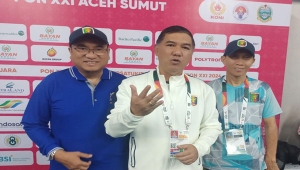 Wakil Ketua Kontingen Lampung Brigjen Pol Ahmad Ramadhan